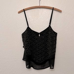 Bebe Beaded Tank Top